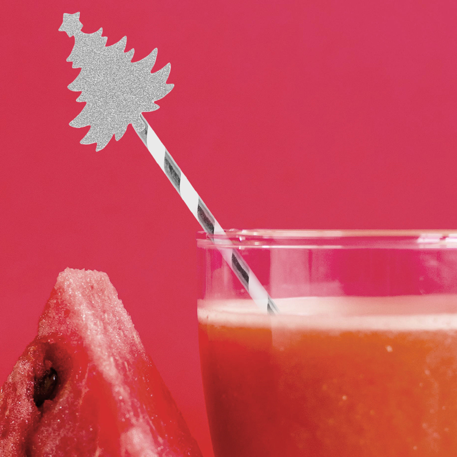 Paper Straw Color - 25 pajitas de papel con diseño