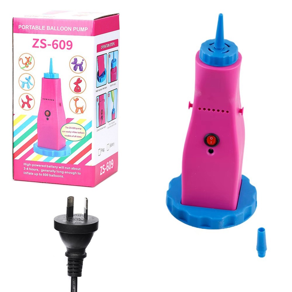 Balloon Pump Hand - Inflador de Globos Eléctrico Portátil AC