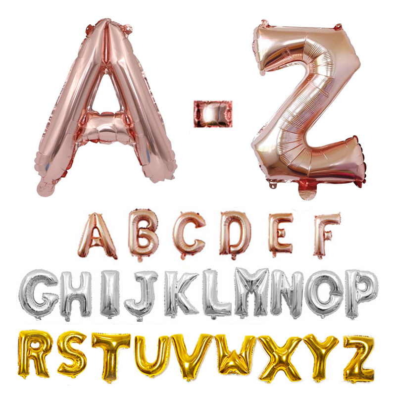 Event Z - Globos con letras de aluminio de