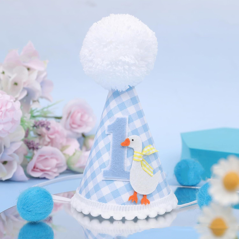 Party Hat Cone - Nuevo sombrero de cumpleaños de ganso,
