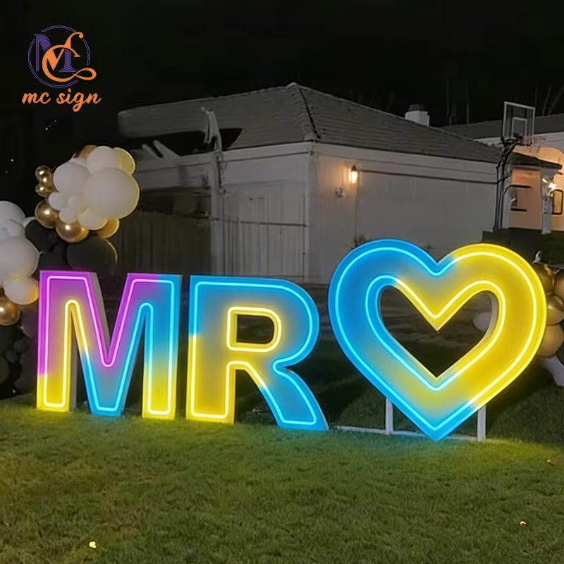 Letrero LED Independiente de 4 - Event Party Supply Rental reseña y precio