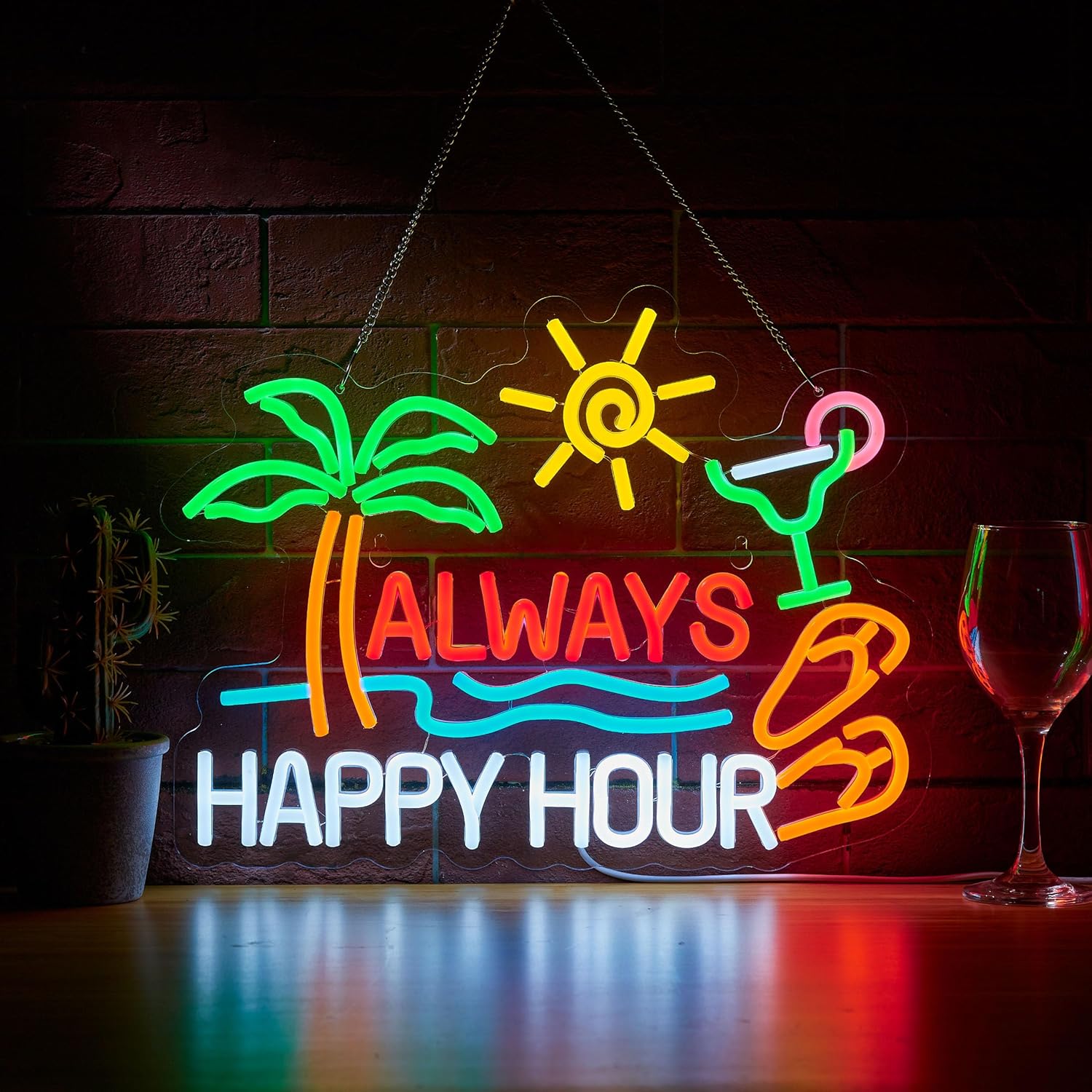 Letrero de Neón LED USB Regula - Neon Sign Party reseña y precio