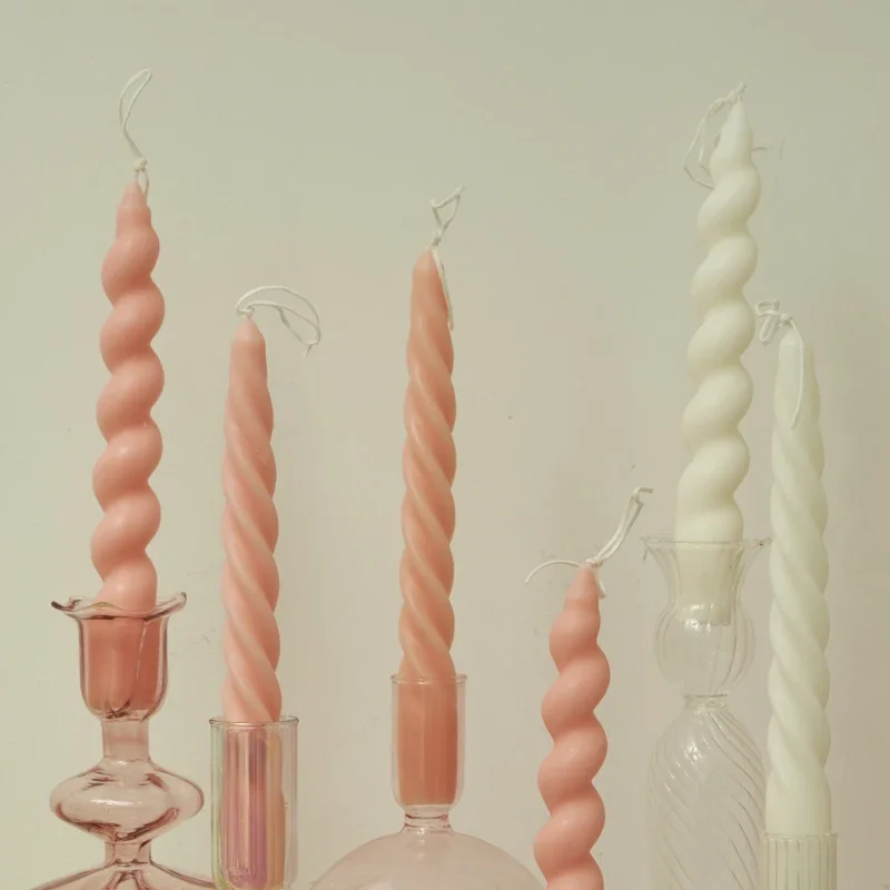 Velas en espiral de 2 piezas,  - Centerpiece Stick reseña y precio