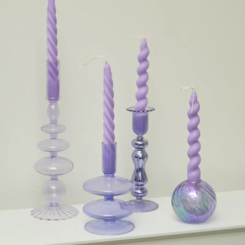 Velas en espiral de 2 piezas,  - Centerpiece Stick reseña y precio