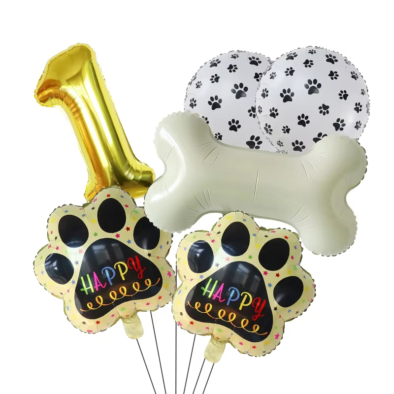 Globos Dorados WOOF, Artículos - Let'S Party Event Supply reseña y precio