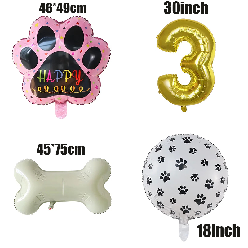 Globos Dorados WOOF, Artículos - Let'S Party Event Supply reseña y precio