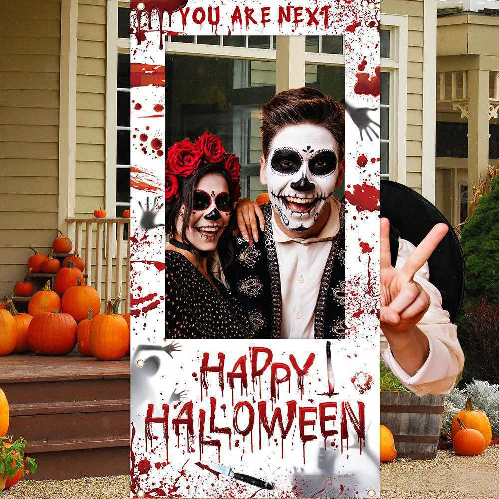 Runto Happy Halloween foto tel - Photo Booth Frame reseña y precio