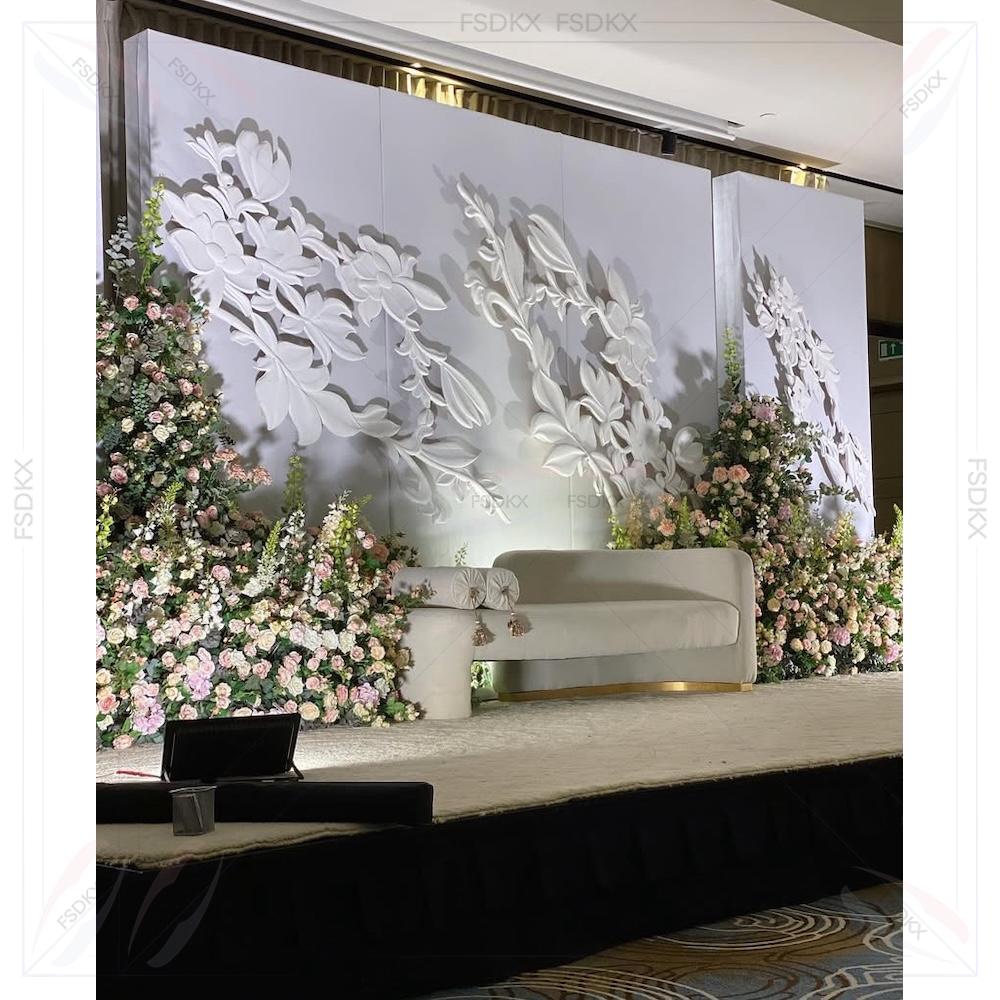 Arco de Boda Blanco con Fondo  - Party Event Supplier reseña y precio