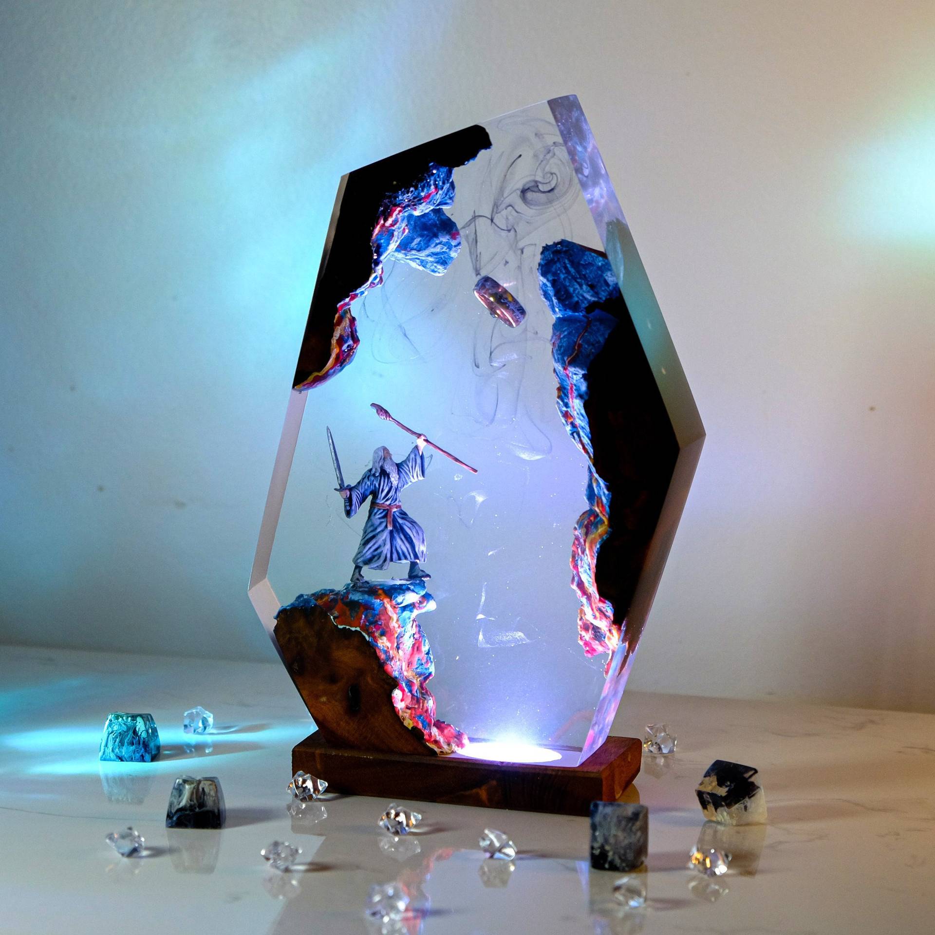 Lámpara de Resina con Figura d - Eve Party reseña y precio