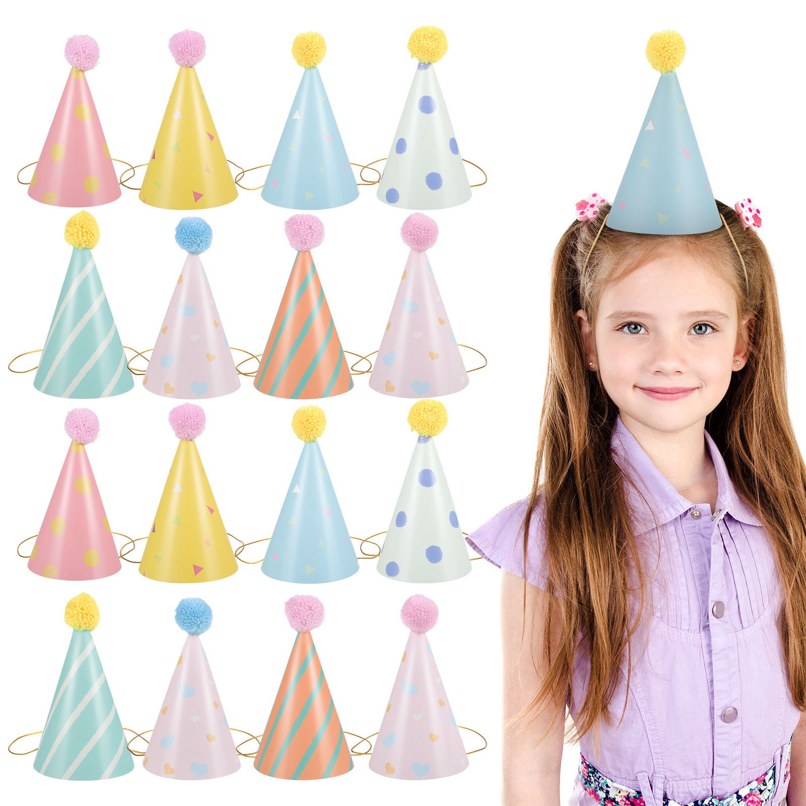 14 Gorros de Papel para Cumple - Party Hat Cone reseña y precio