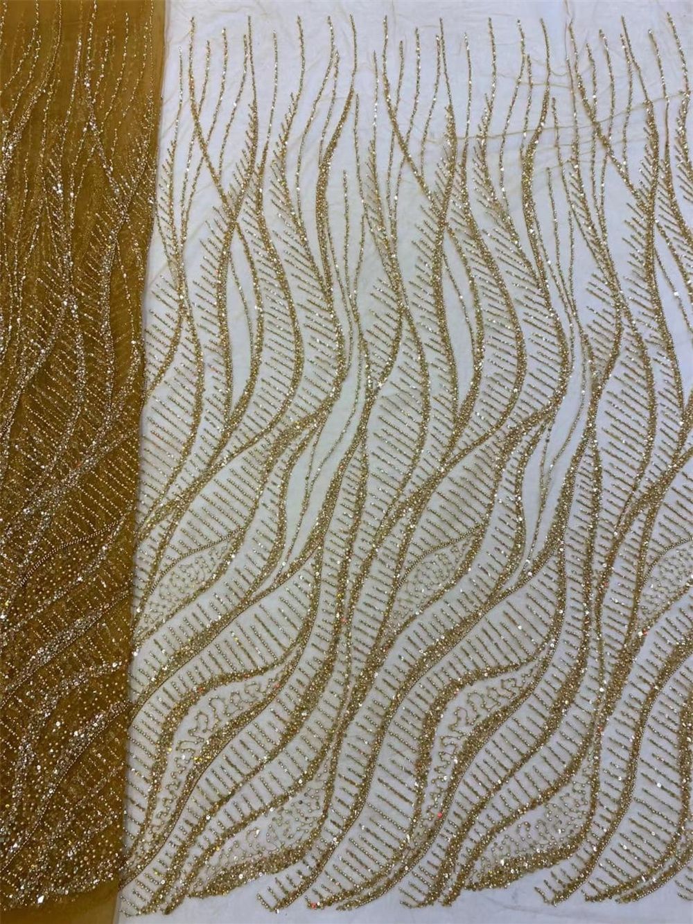 Tela de encaje con cuentas de  - Glitter Tablecloth reseña y precio