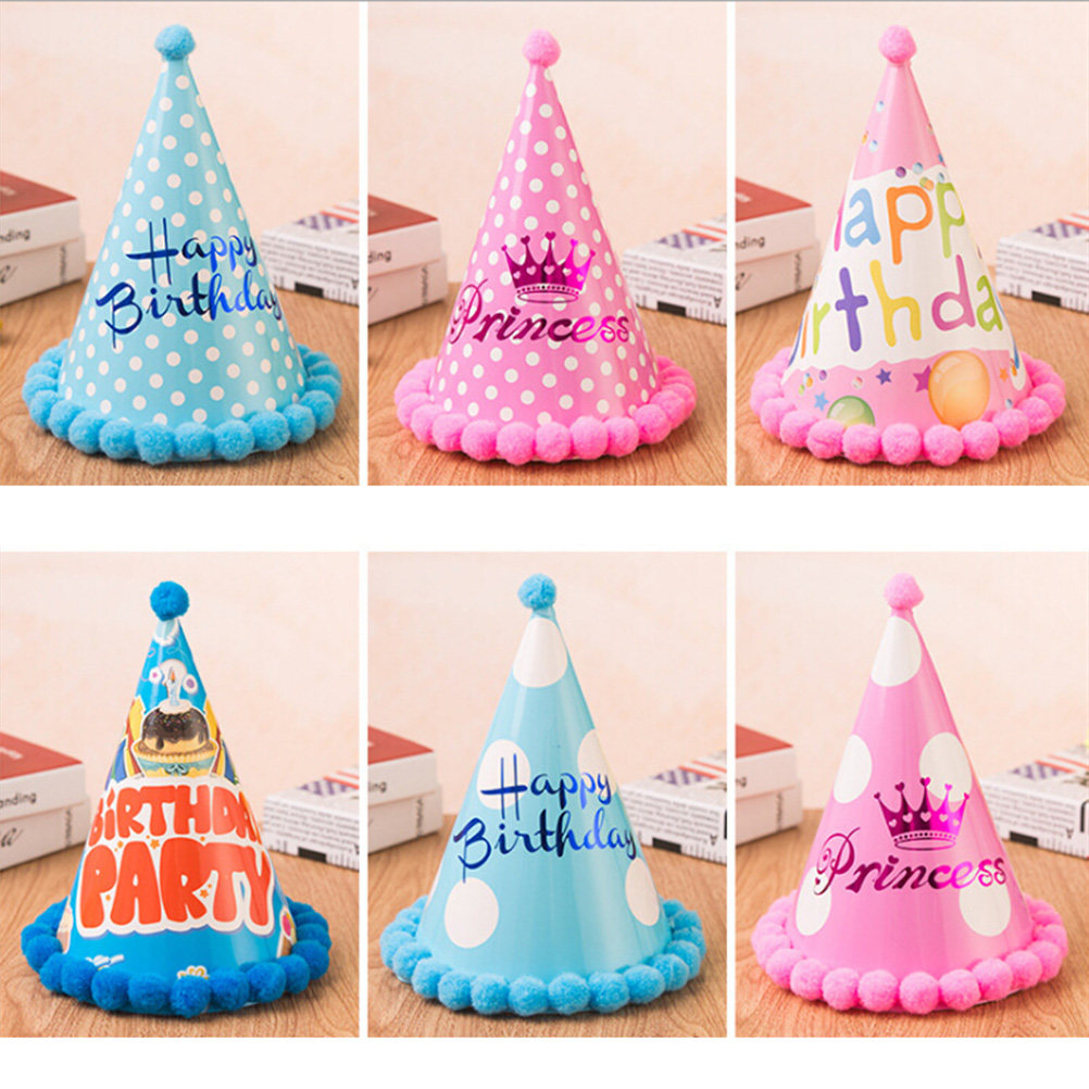 12 Gorros de Papel con Diseño  - Party Hat Cone reseña y precio