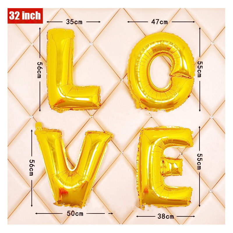 Globos con letras de aluminio  - Event Z reseña y precio