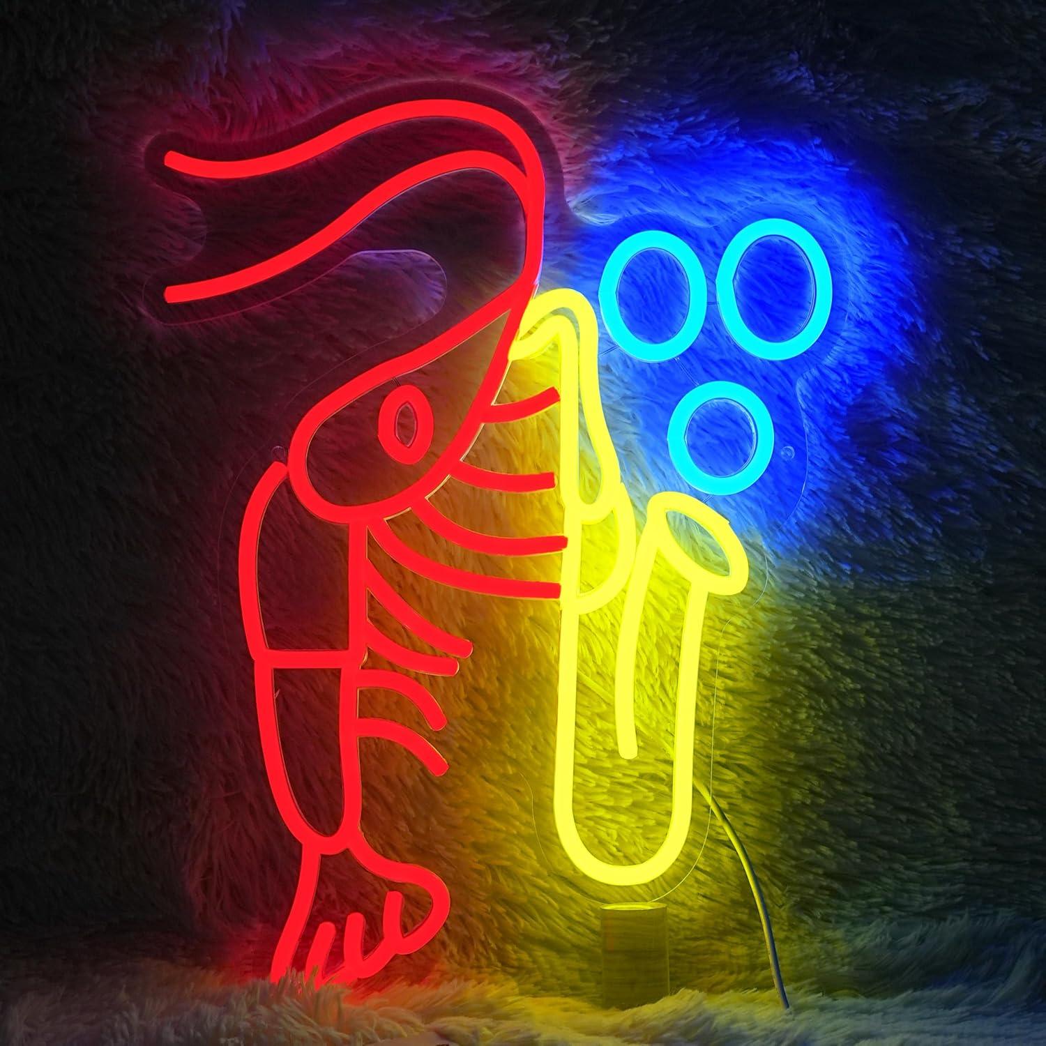 Letrero de Neón LED con Diseño - Neon Sign Party reseña y precio
