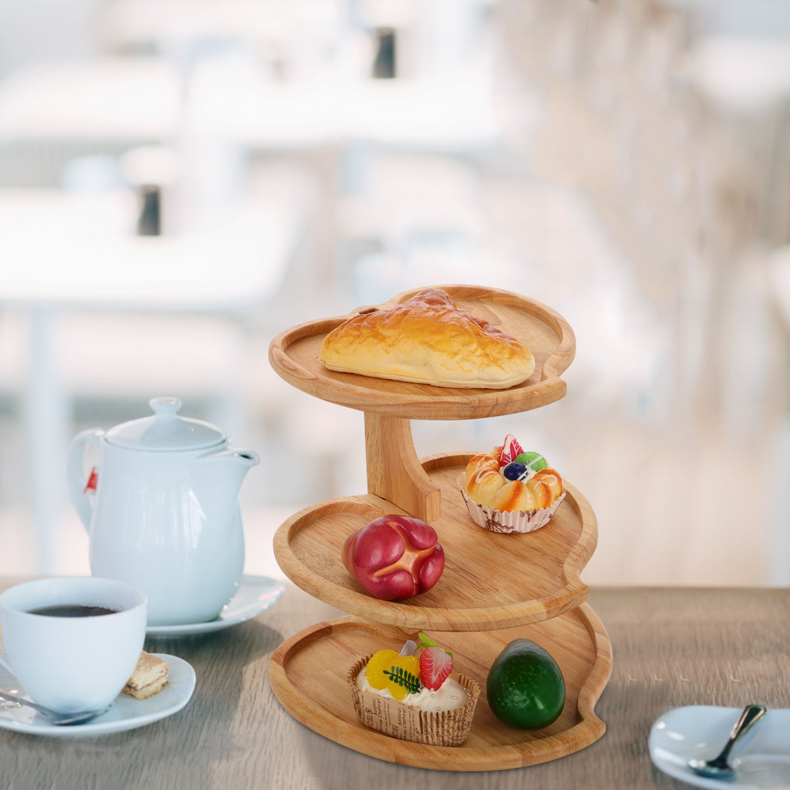 Bandeja de Madera de 3 Niveles - Cupcake Stand Tier reseña y precio